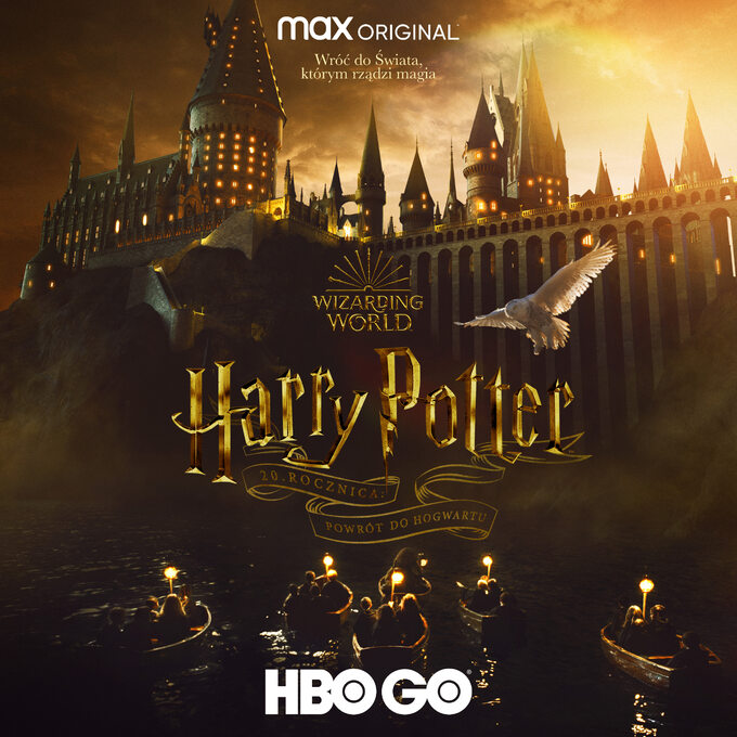 Plakat wydarzenia „Harry Potter 20. rocznica: Powrót do Hogwartu”