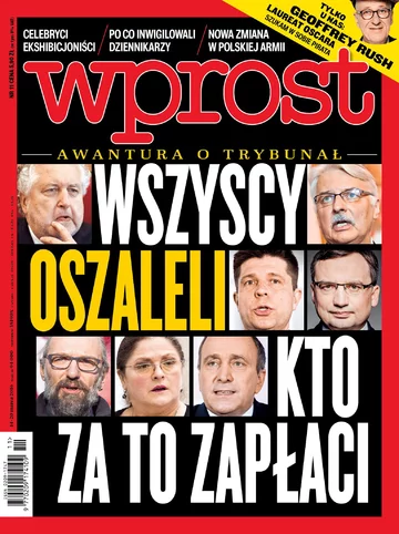 Okładka tygodnika Wprost nr 11/2016 (1728)