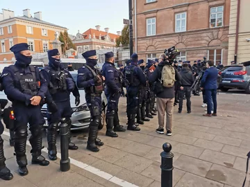 Protest w Warszawie po wyroku TK 