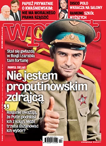 Okładka tygodnika Wprost nr 14/2014 (1622)