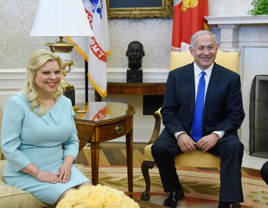 Miniatura: Żona premiera Izraela Sara Netanjahu z...