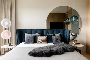 Dwupoziomowy rodzinny apartament wakacyjny w Świnoujściu, proj. Soul Interiors 