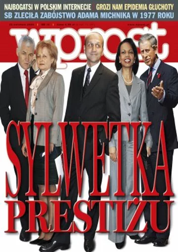 Okładka tygodnika Wprost nr 16/2006 (1219)