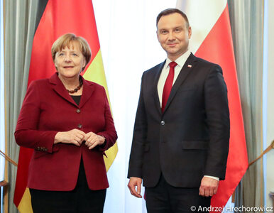 Duda spotkał się z Merkel. Rozmawiali o bezpieczeństwie Europy i...