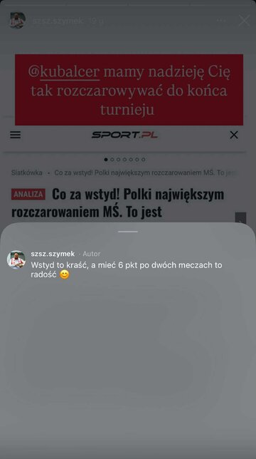 Wpis Szymona Szlendaka