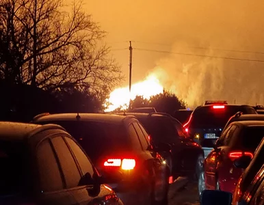 Miniatura: Eksplozja gazociągu na Litwie. Trwa...