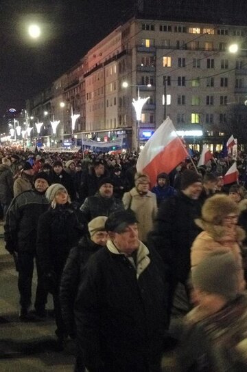 Marsz KOD w&nbsp;Warszawie