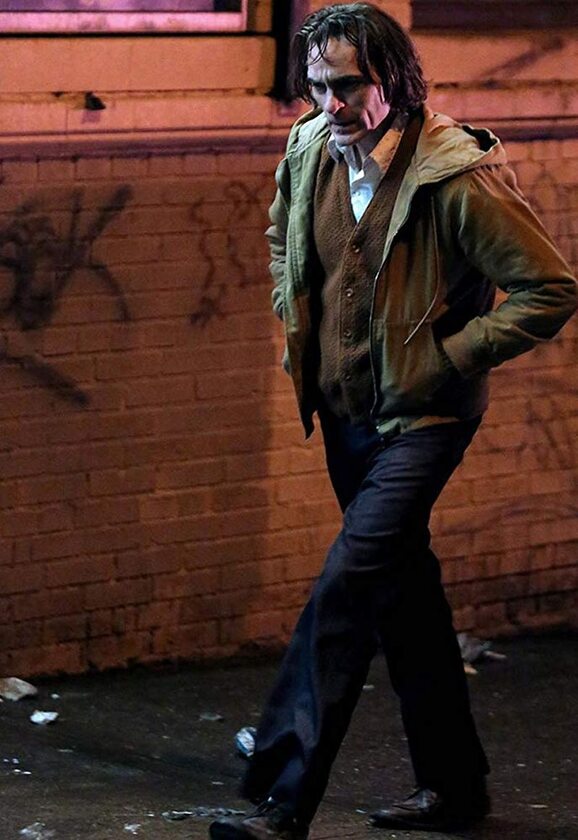 Joaquin Phoenix na planie filmu „Joker” 