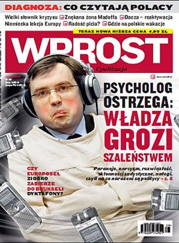 Okładka tygodnika Wprost nr 28/2009 (1383)