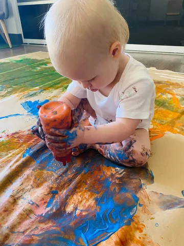 Dzieci z przedszkola Green Leaves 