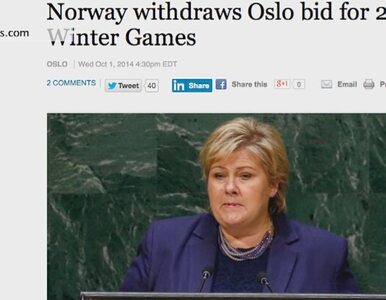 Miniatura: Oslo nie chce igrzysk, legenda krytykuje....