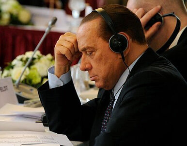 Miniatura: Berlusconi w Libii nie chciał, ale musiał