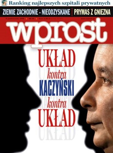 Okładka tygodnika Wprost nr 40/2006 (1242)