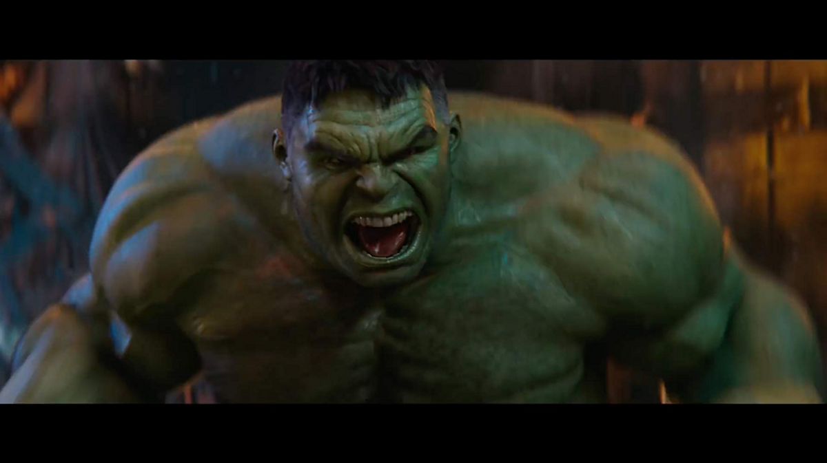 Mark Ruffalo jako Bruce Banner/Hulk w filmie „Avengers: Wojna bez granic” (2018) 