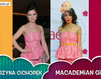 Miniatura: Celebrytki w takich samych kreacjach