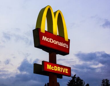 Miniatura: Awantura w McDonald's. Pracownik rzucił w...