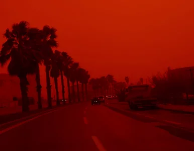 Miniatura: Niebo nagle zrobiło się czerwone....