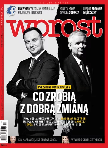 Okładka tygodnika Wprost nr 31/2017 (1797)