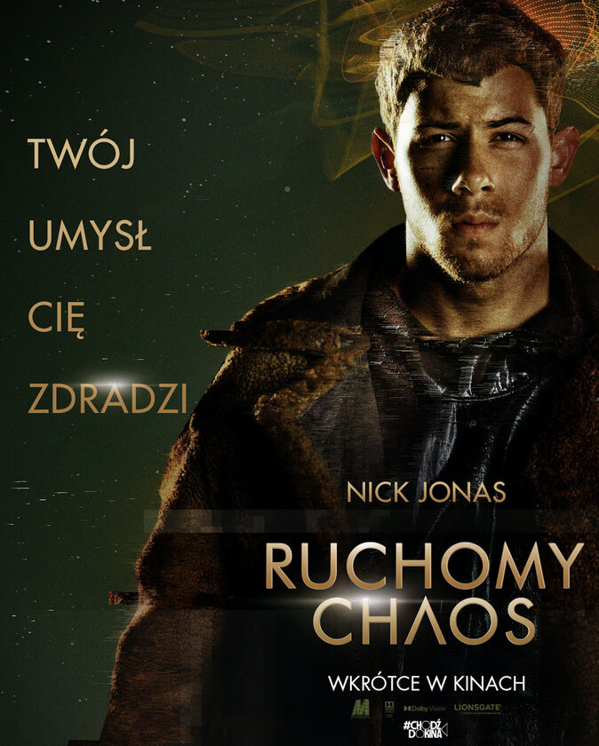 Plakat z filmu „Ruchomy Chaos” 