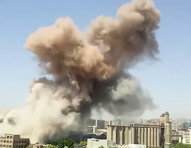 Miniatura: Potężny wybuch w centrum handlowym w Erywaniu