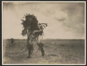 Szaman z plemienia Tonenili-Navaho, 1905 rok 