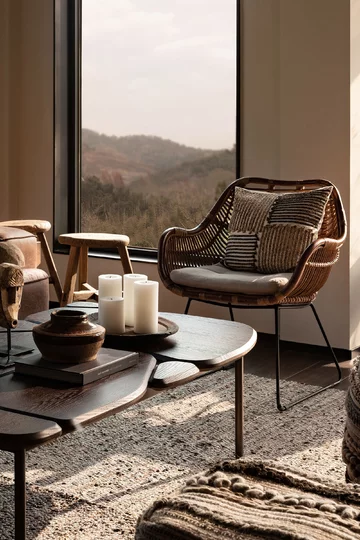 Wnętrza w kolorach ziemi, projekt Zoom Design Azja, Zoom Design, natura