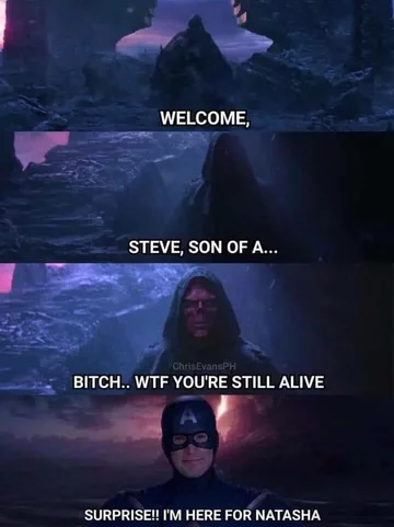 Mem po filmie „Avengers: Endgame” 