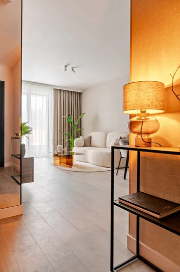 Miękka nowoczesność. Projekt: Deer Design 