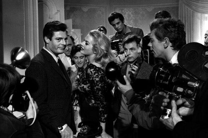 Kadr z filmu „Słodkie życie” / „La Dolce Vita” (1960)