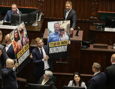 Miniatura: Awantura w Sejmie. Dwóch posłów...