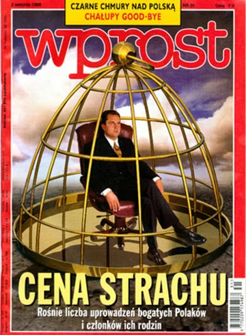 Okładka tygodnika Wprost nr 31/1998 (818)