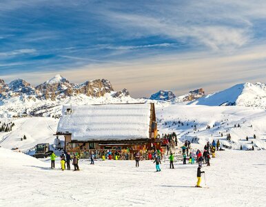 Miniatura: Najlepsza trasa narciarska we Włoszech....