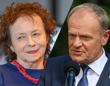Miniatura: Szczepkowska oceniła wystąpienie Tuska....