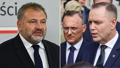 Miniatura: Żurek drwi z deklaracji Nawrockiego ws....