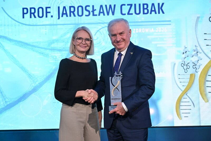 Marzena Zielińska i&nbsp;prof. Jarosław Czubak