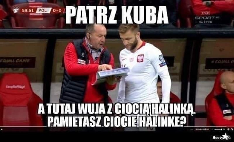 Mem po meczu reprezentacji Polski 