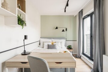 Mieszkanie w&nbsp;stylu urban jungle dla&nbsp;studentki