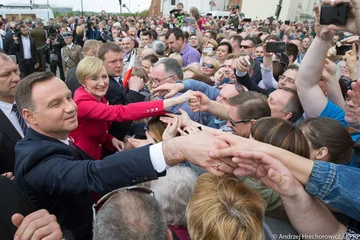 Para Prezydencka podczas obchodów 225. rocznicy uchwalenia Konstytucji 3 maja 