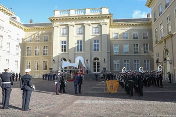 Andrzej Duda i Agata Kornhauser-Duda z wizytą w Holandii 