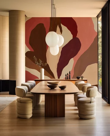 Tapeta typu mural Dekoracja ścienna w formie tapety muralu