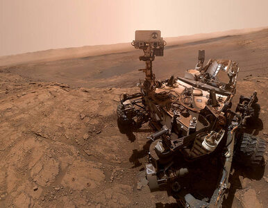 Miniatura: Łazik Curiosity przysłał selfie z Marsa....