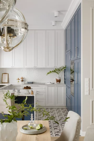 Hamptons w wielkim mieście, proj. MIKOŁAJSKA studio 