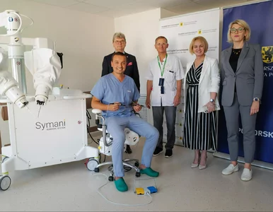 Miniatura: Szpital w Słupsku z robotem Symani. To...