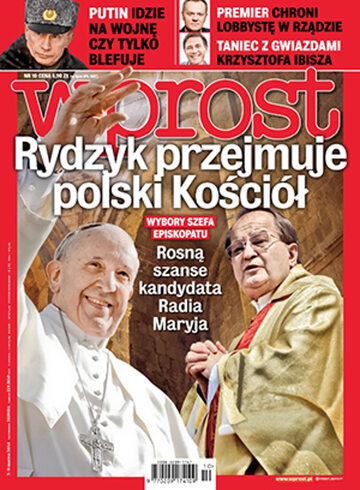 Okładka tygodnika Wprost nr 10/2014 (1618)