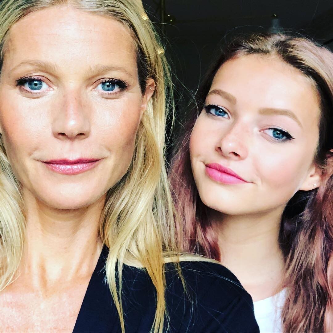 Gwyneth Paltrow i jej córka Apple 