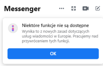 Komunikat Messengera