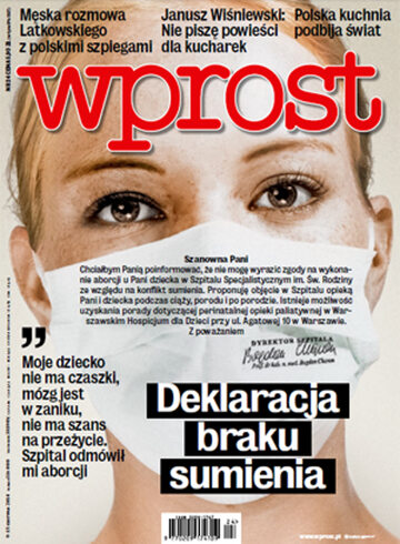 Okładka tygodnika Wprost nr 24/2014 (1632)