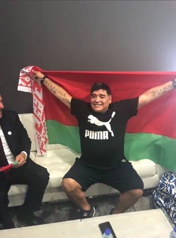 Diego Maradona prezesem Dynama Brześć 