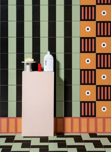 Płytki z kolekcji Mattonelle Margherita, projekt Nathalie Du Pasquier Mutina, Nathalie Du Pasquier