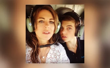 Damian Hurley z mamą Elizabeth Hurley 